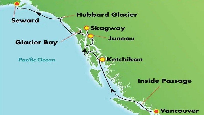 Alaska Cruise Tour Packages 2024-2025  Holiday Moods Adventures